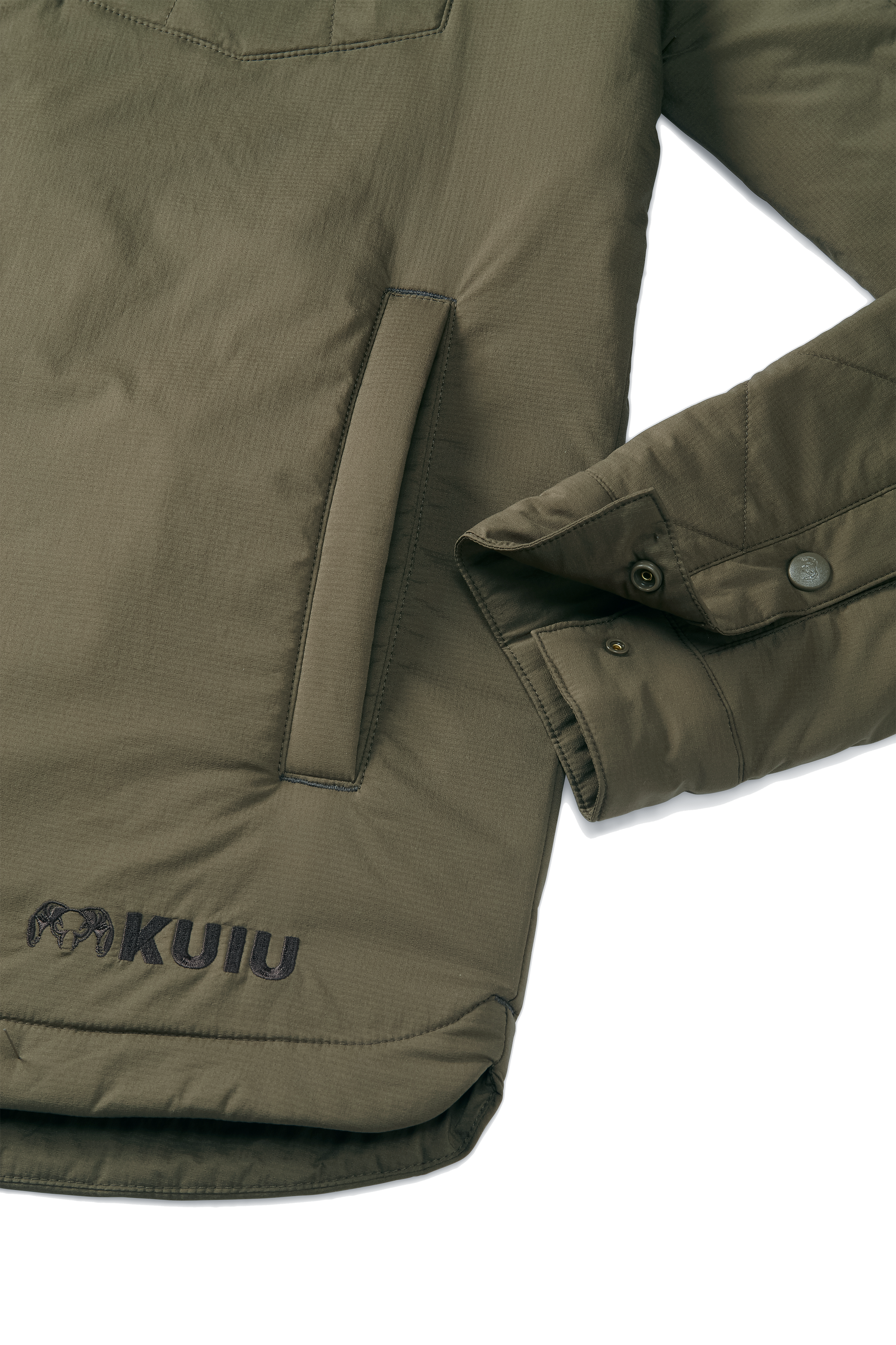 Alternative view of Base Camp Insulated Snap Shirt | Ash
