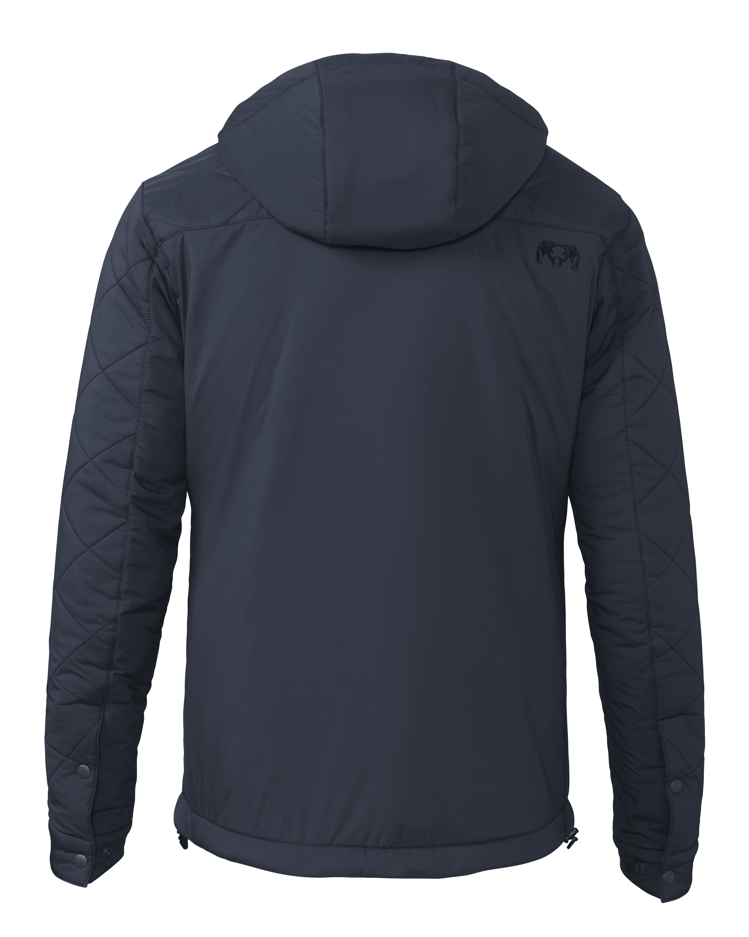 Outlet Granby Hooded Jacket | Steel Blue - Image 2