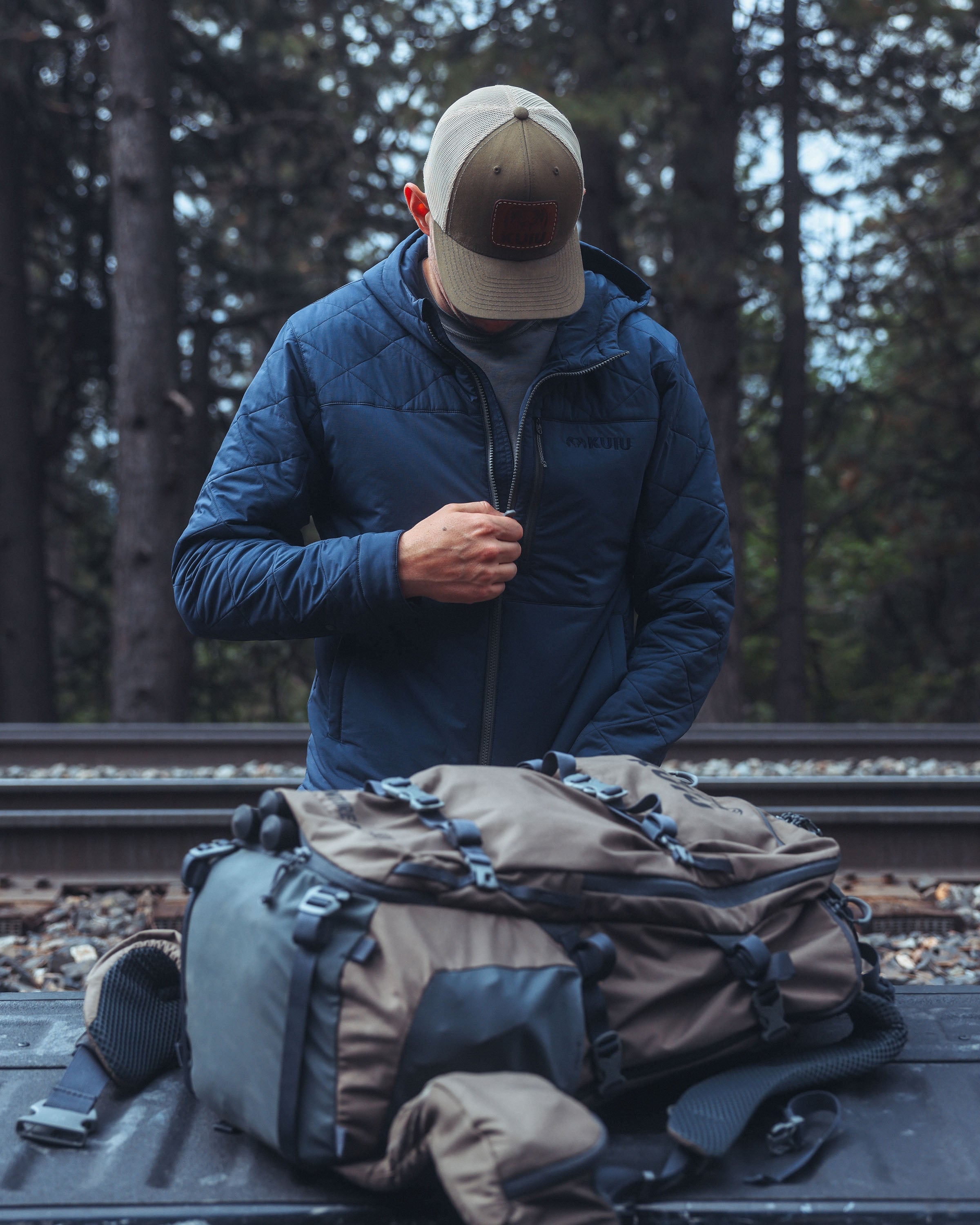 Outlet Granby Hooded Jacket | Gunmetal - Image 7