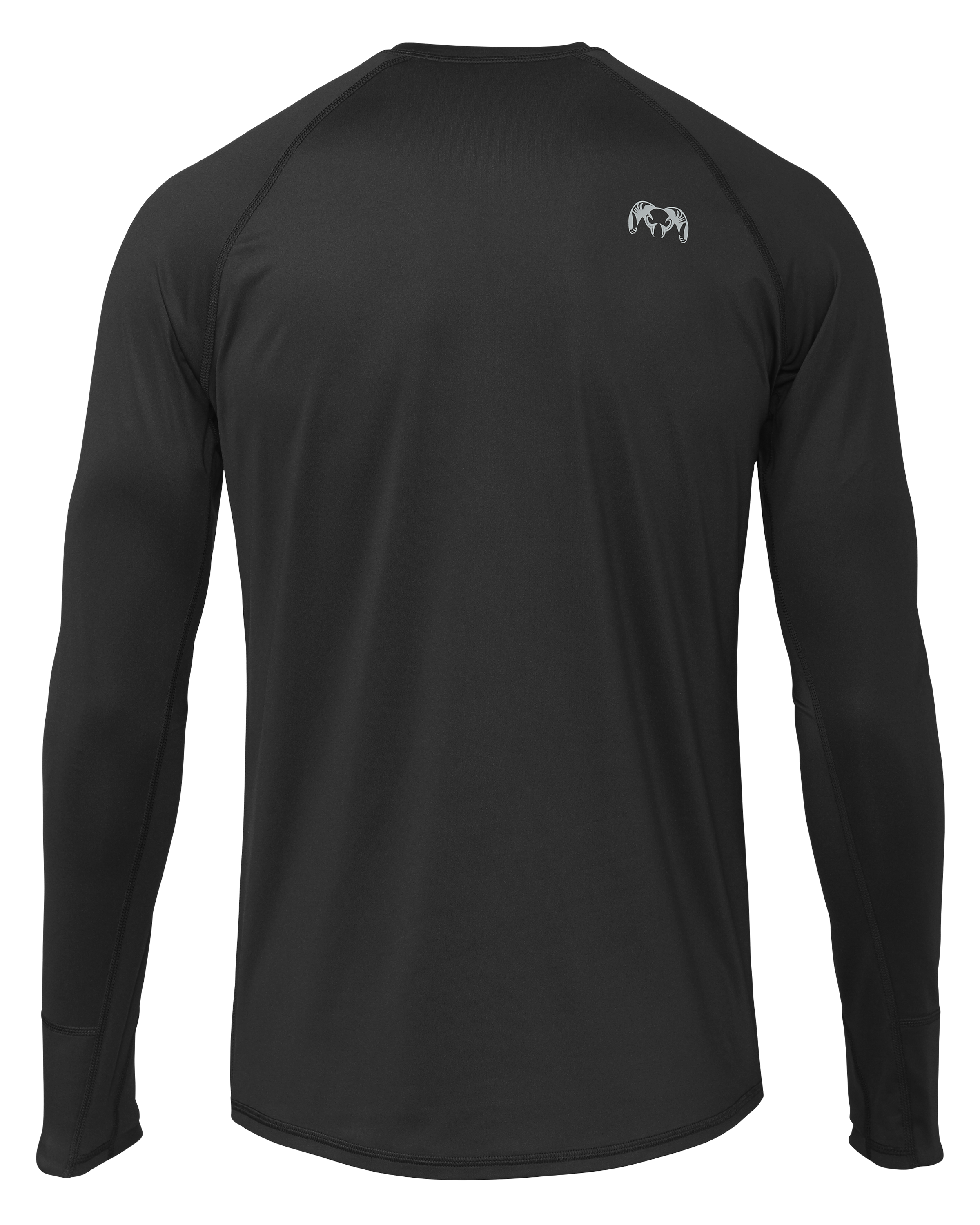 Outlet Gila LS Crew | Black - Image 2
