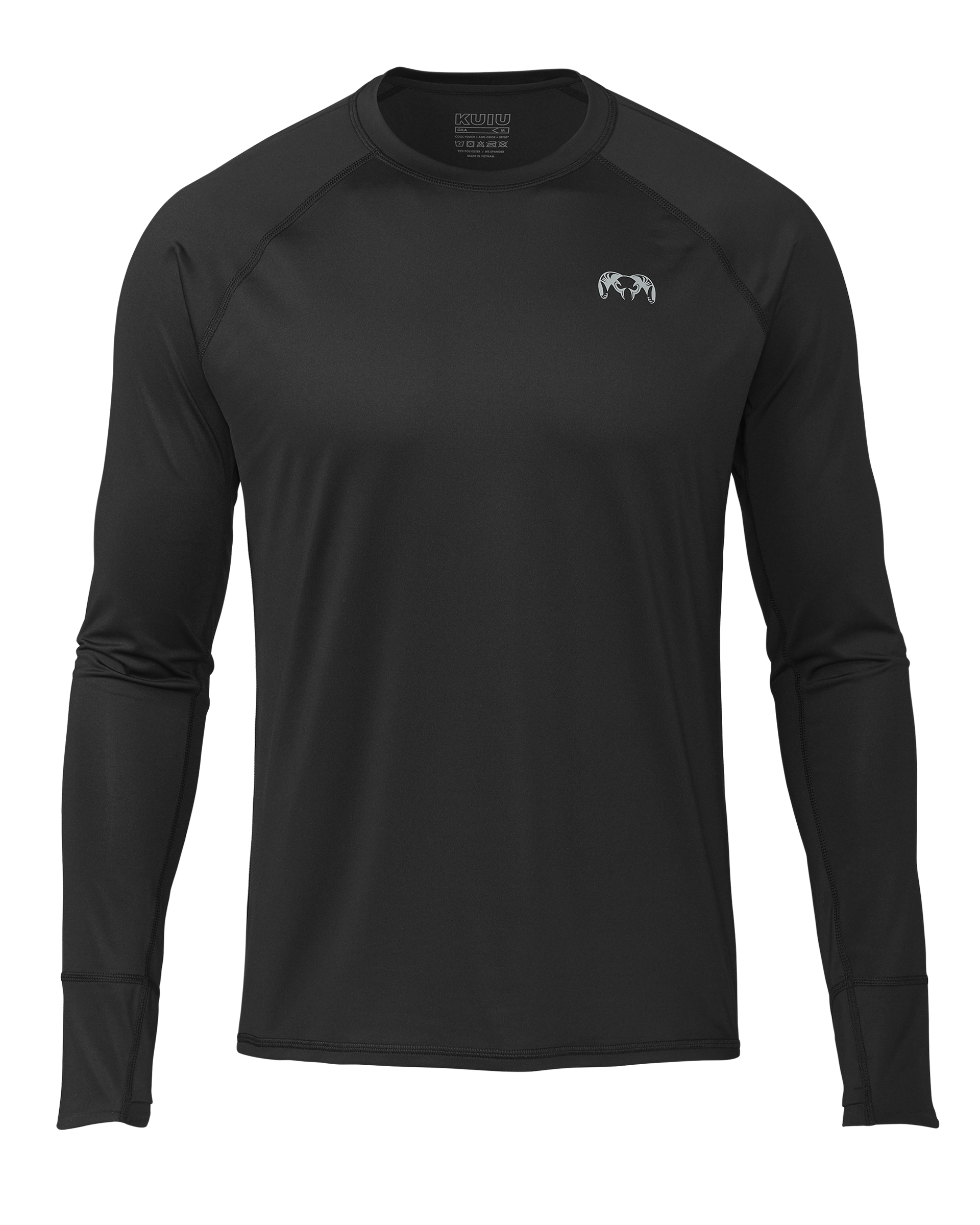 Outlet Gila LS Crew | Black