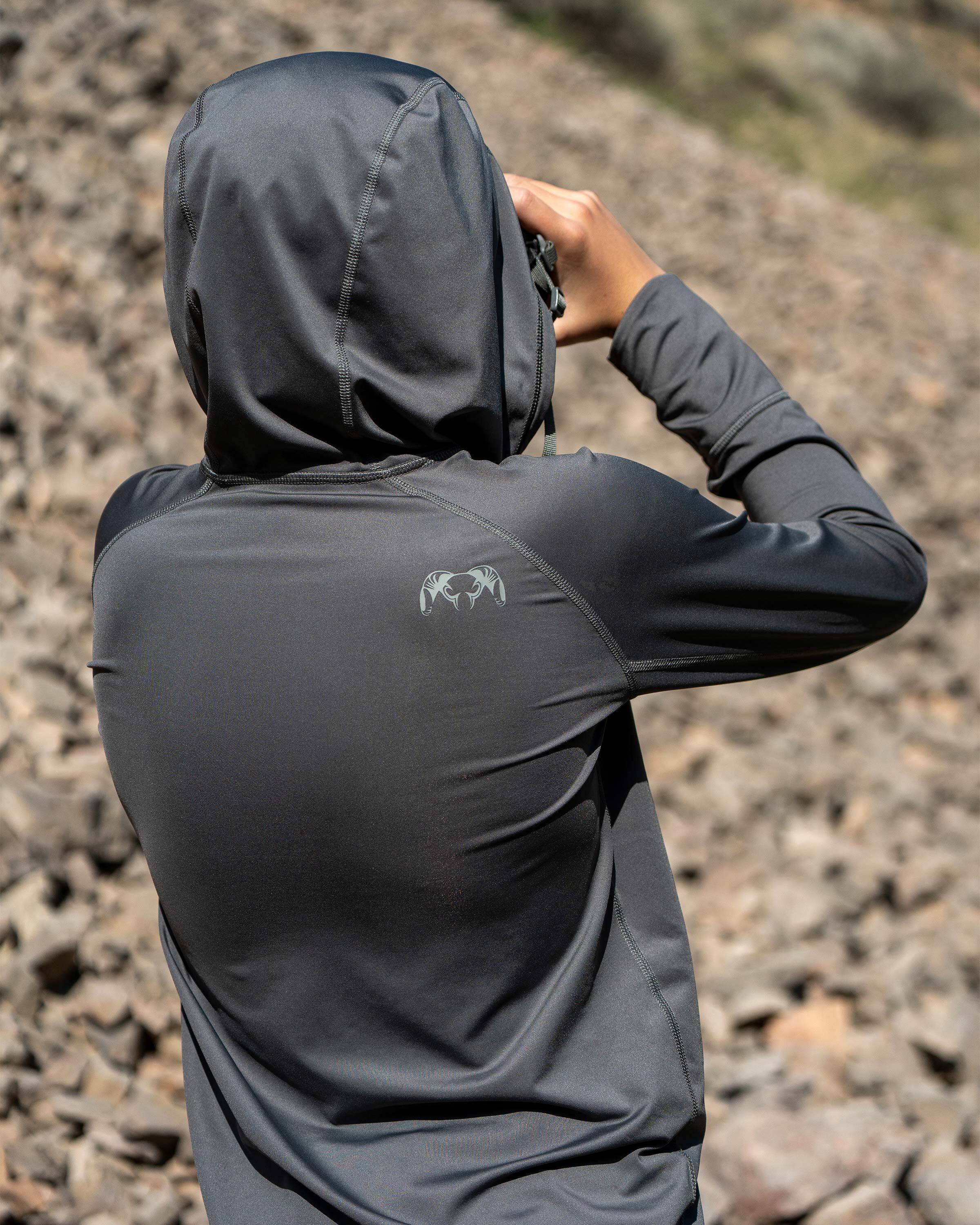 Youth Gila LS Hoodie | Stone - Image 5