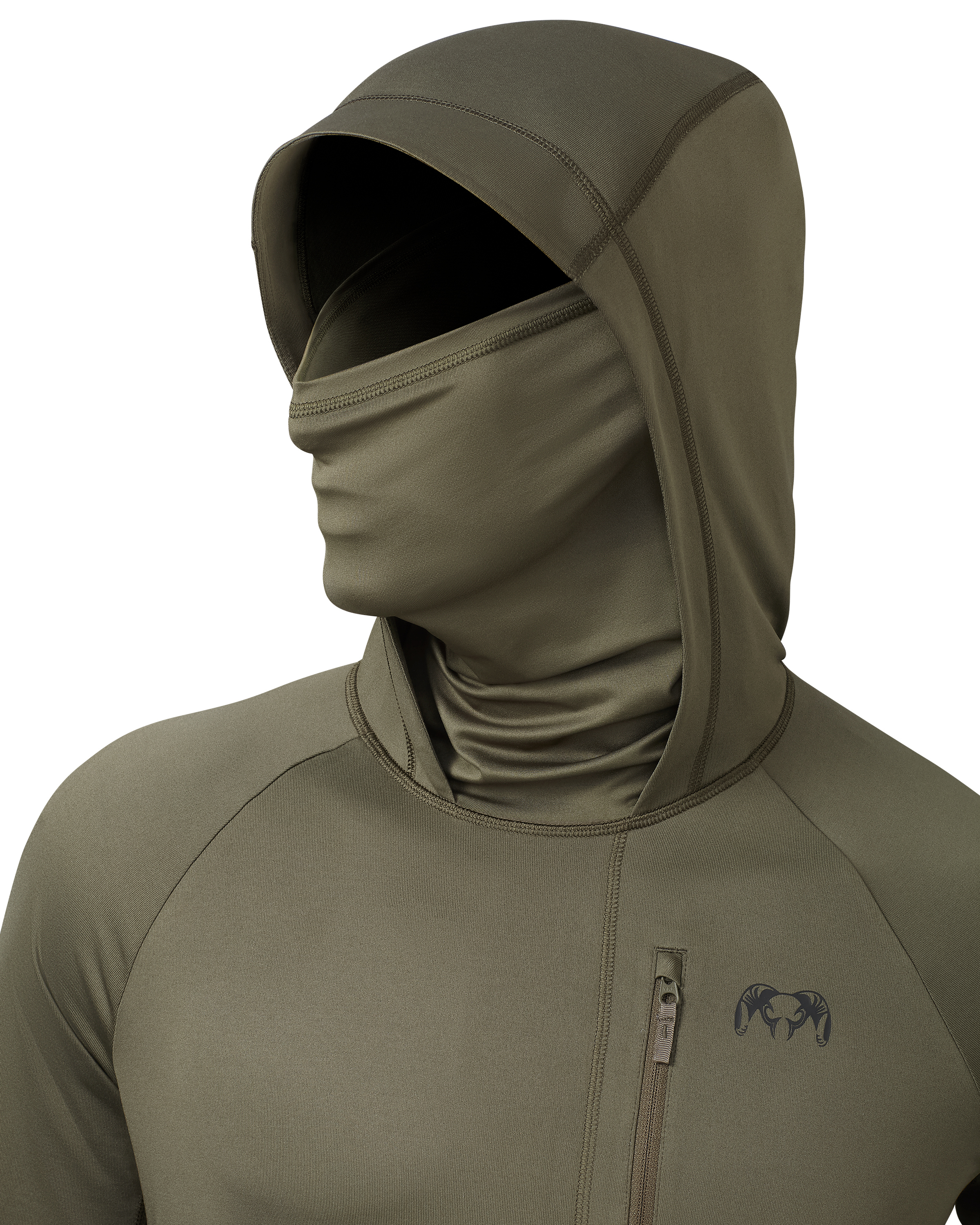 Gila PRO LS Hoodie | Ash - Image 3