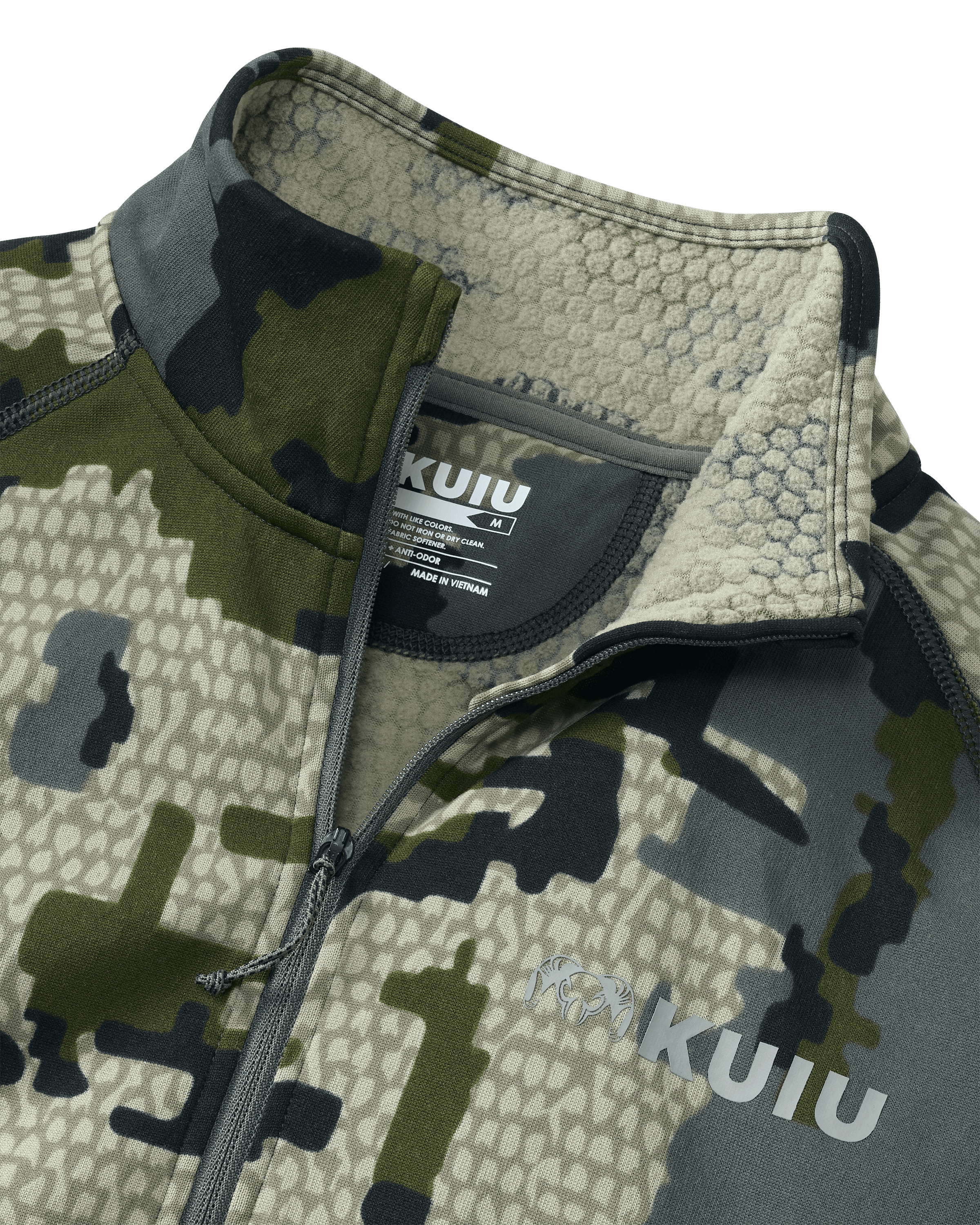 Alternative view of Encounter 200 Fleece Zip-T | Verde