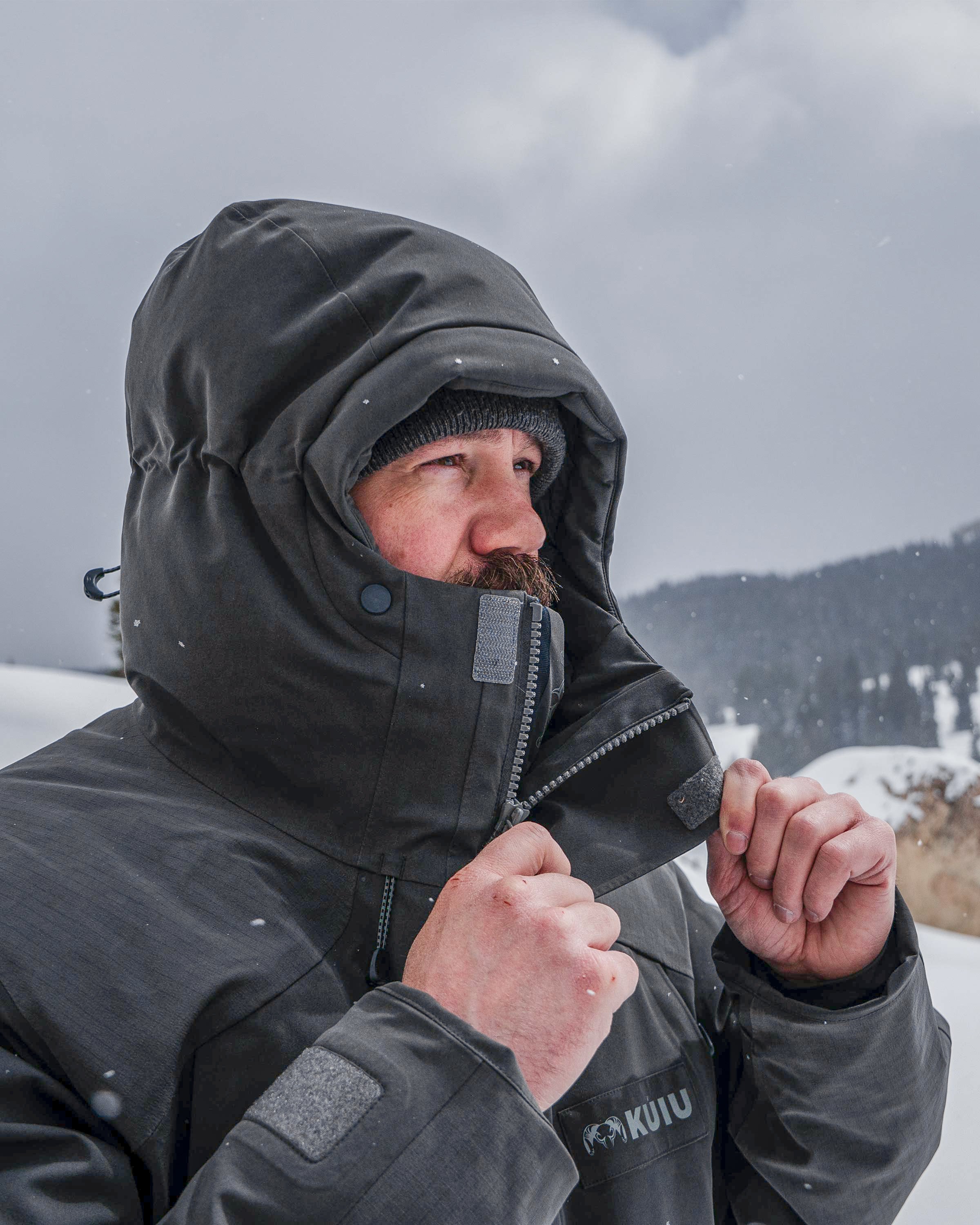 Super Down Arktuk Parka | Asphalt - Image 11